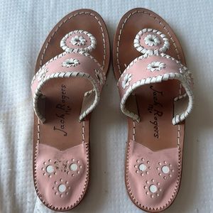 Pink Jack rogers
